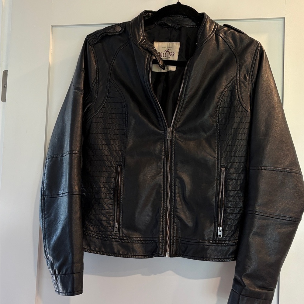 Hollister Faux Leather Jacket